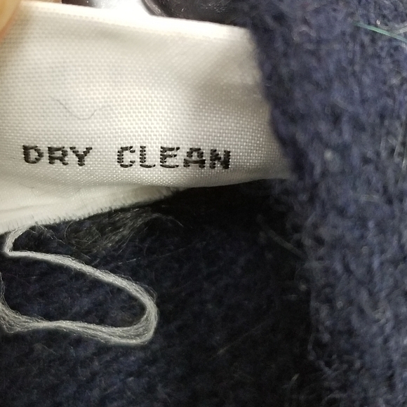 Evan Picone Womens Argyle Lambs Wool Angora Cardigan Sweater Medium Blue Green - Picture 6 of 8